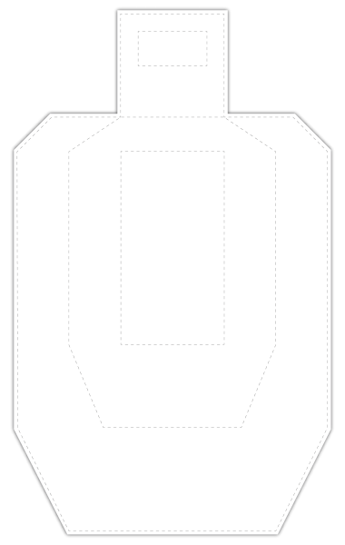 Metric Cardboard Target